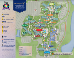 Disney's All-Star Movies Resort Map