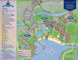 Disney's Beach Club Resort Map