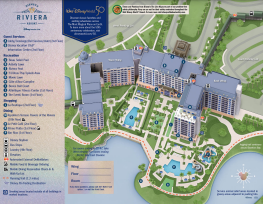 Disney's Riviera Resort Map